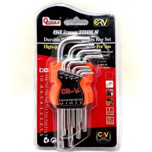 İTHAL TORX ALLEN TAKIMI (KISA) 120 mm